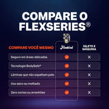 Barbeador Corporal Masculino FlexSeries - Kit Completo 5 em 1